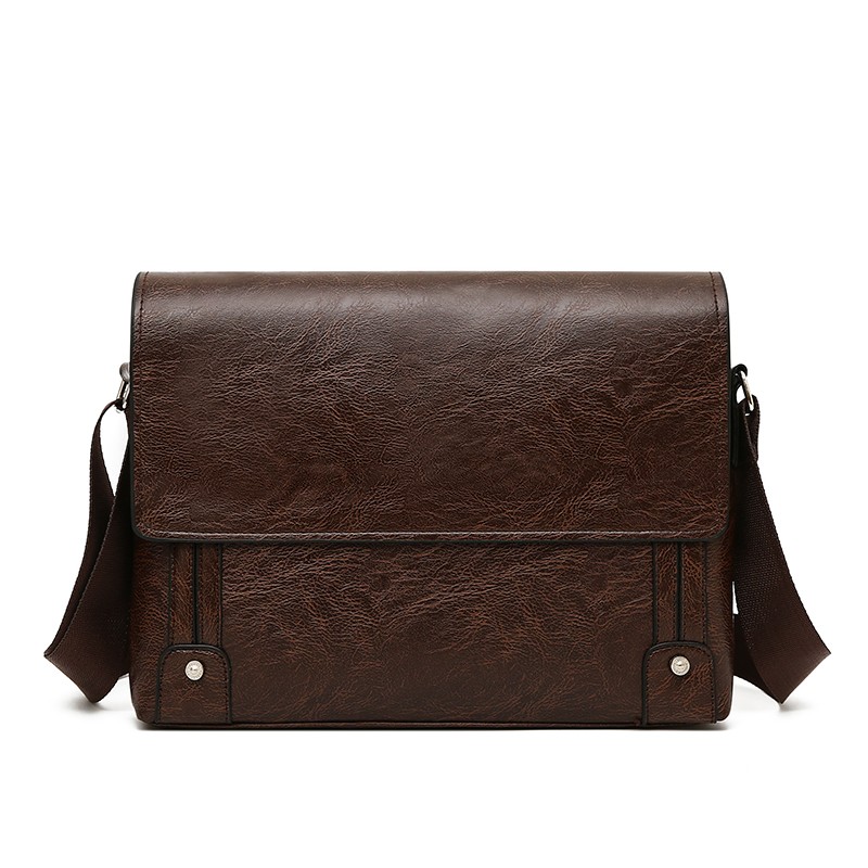 Leather Work Bag Mens - メンズブリーフケース PUレザー トートバッグ ボストン 通勤 ラップトップ