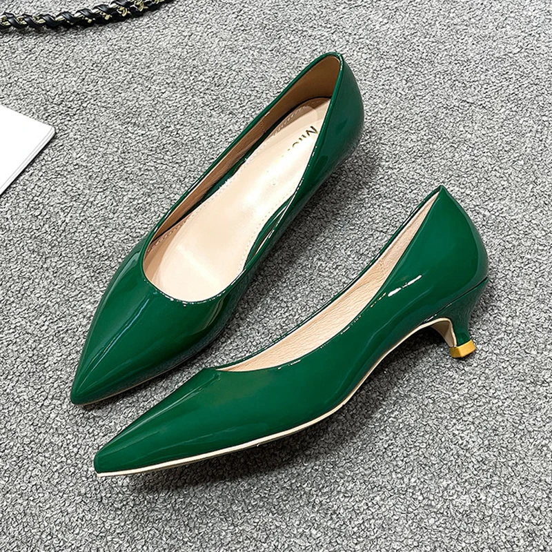 Leather Work Japan - 女性用レザーハイヒールシューズ,女性用ハイヒールシューズ,ロー,スモール,オフィス,ブライダル,ladi' ポンプ,ラージサイズ,41, 42, 43