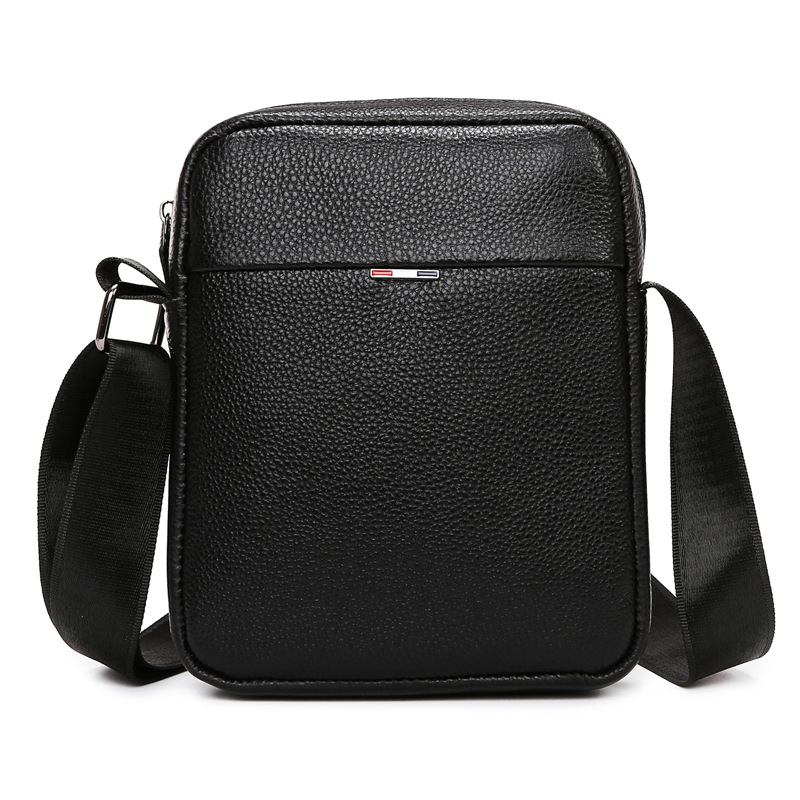 Leather Work Bag Mens - メンズビジネスレザーショルダーバッグトレンド大容量クロスボディバッグトップレイヤー牛革付きメンズ通勤用スリングバッグ