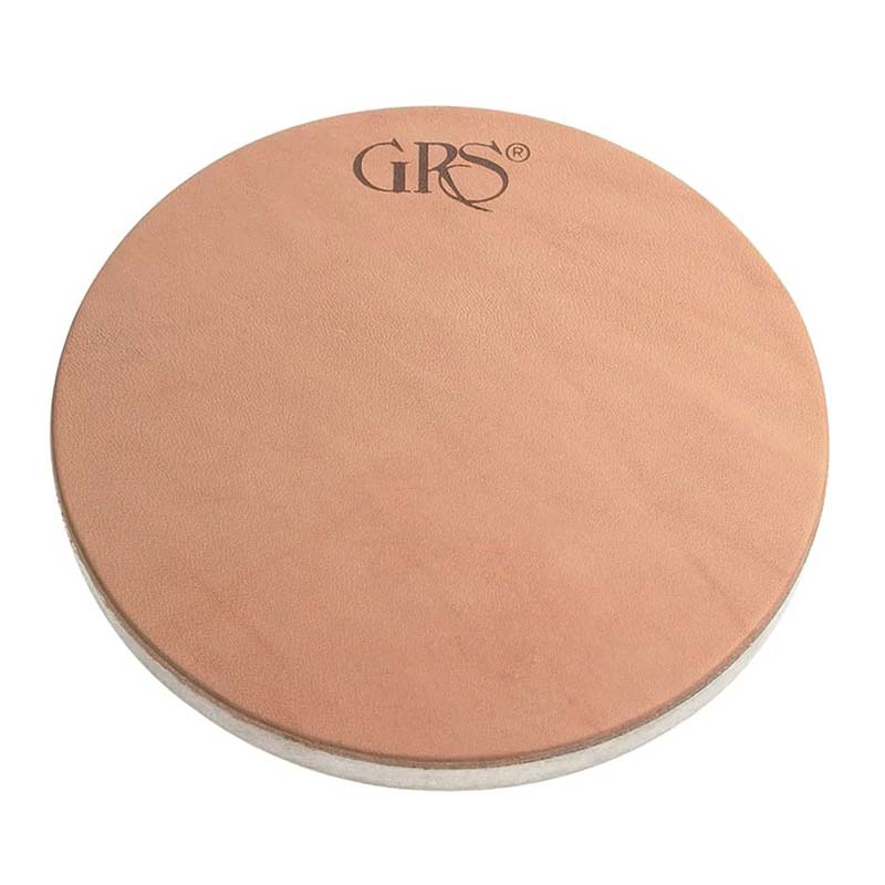Leatherwork Table - GRSデザイン＆レイアウト表面滑り止めレザーワークパッド、直径6インチ、バイスマウントデザイン、ジュエリーレイアウト、マーキング、彫刻用テーブル