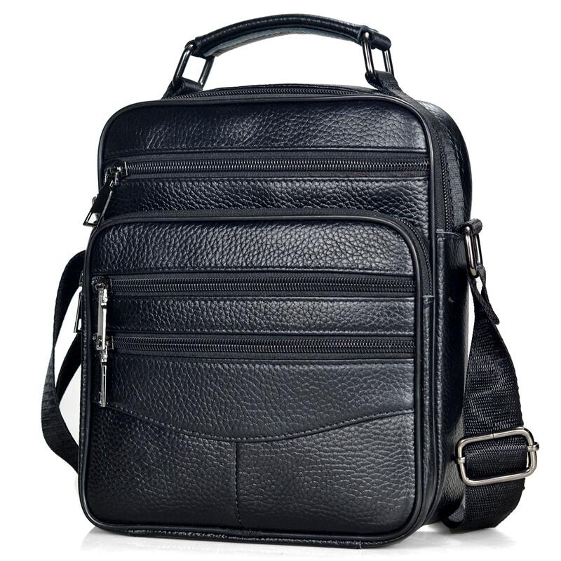 Leather Work Bag Mens - 男性本革ハンドバッグ男性高品質牛革メッセンジャーバッグメンズ Ipad ビジネスバッグミドルサイズブリーフケーストート