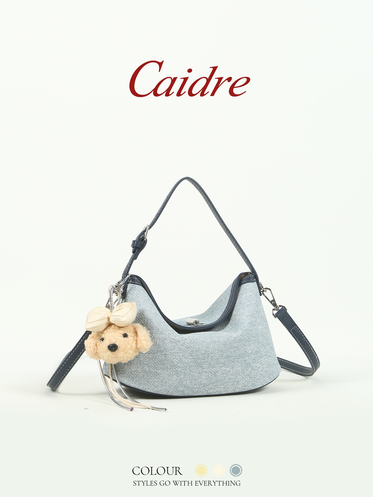 Leather Work Japan - Caidre 通勤用小型エレガントなワークバッグ女性の新しい 2026 ハンドバッグショルダーバッグ団子型ソフト PU レザー無地