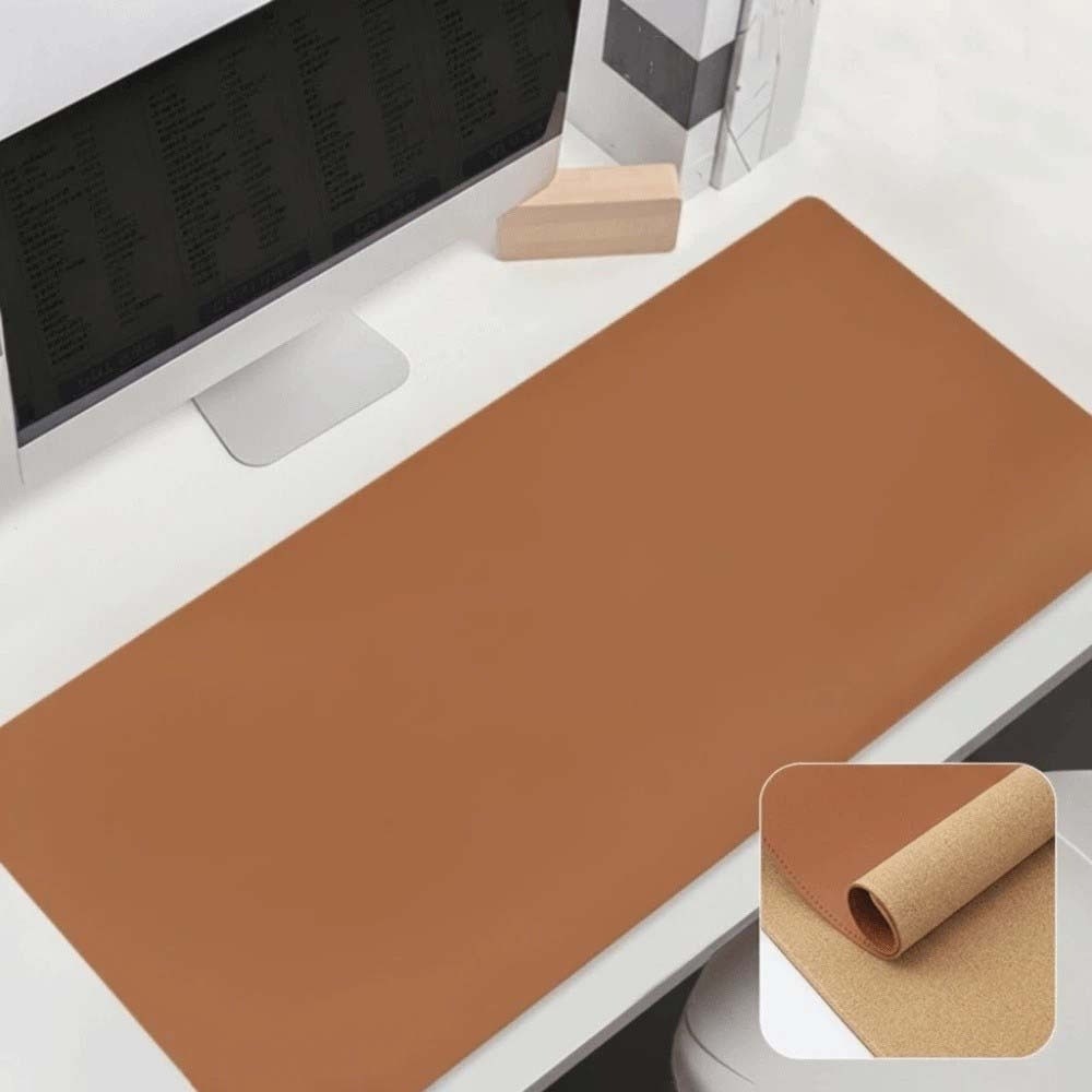 デスクブロッター レザーライティングパッド コルク防水テーブ - Leatherwork Table のレビューと価格