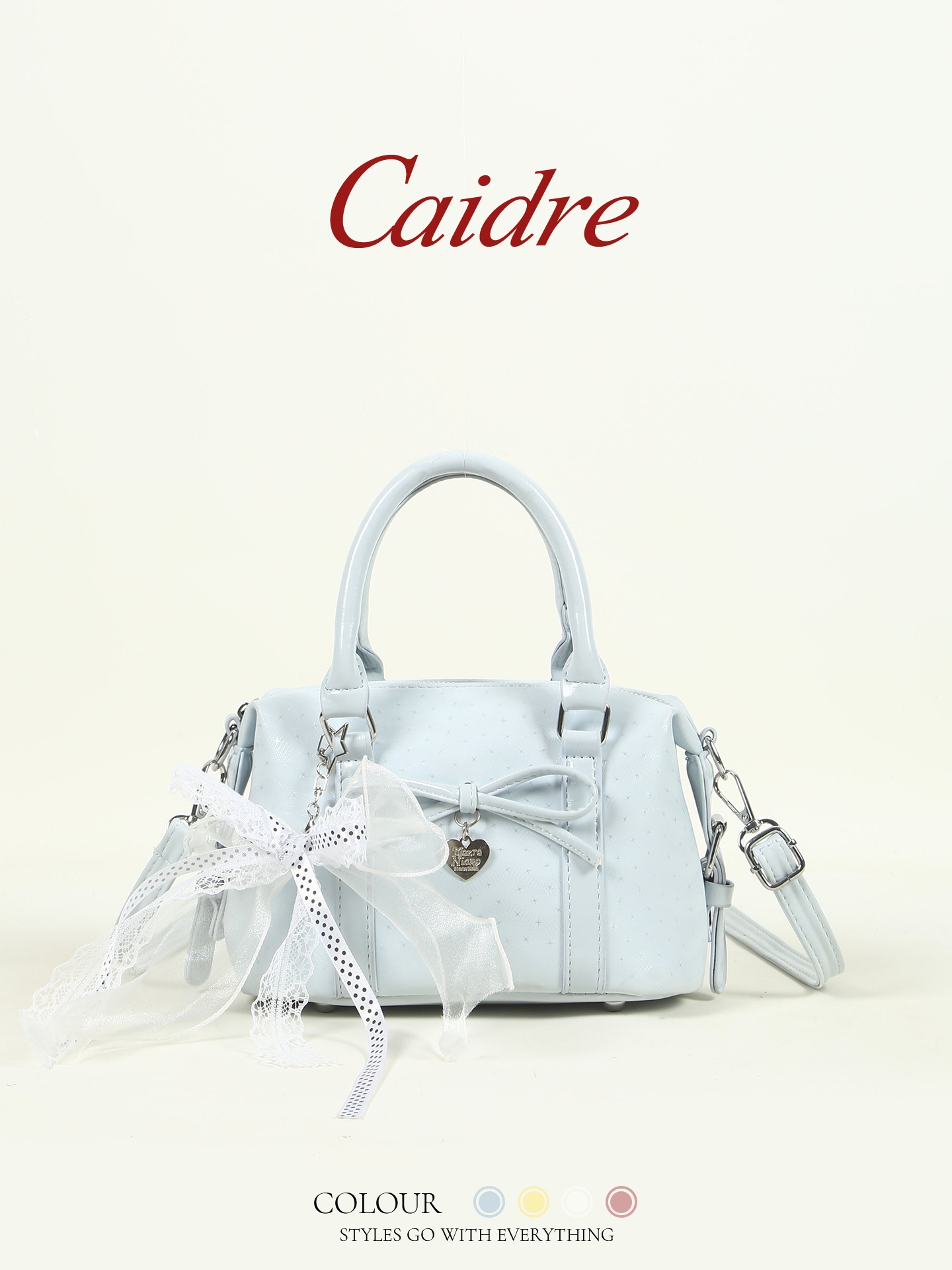 Caidre バタフライノットボストンピローバッグ 2026 - Leather Work Japan のレビューと価格