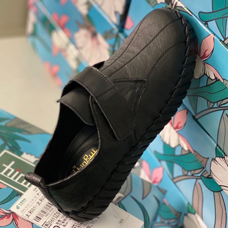 女性のための本革のバレエフラットシューズ,靴ひも,パッチワー - Leather Work Flats Women のレビューと価格