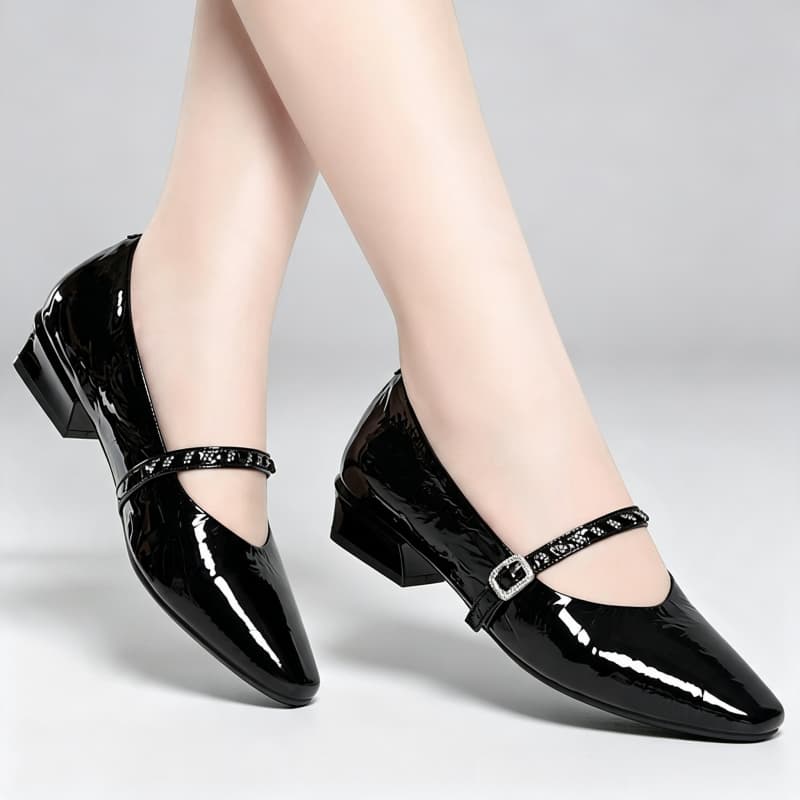 高品質で通気性があり快適な浅履きレディース本革靴、2026年 - Leather Work Flats Women のレビューと価格