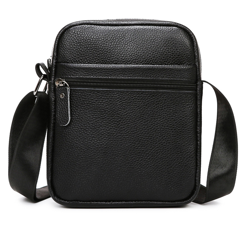 メンズビジネスレザーショルダーバッグトレンド大容量クロスボデ - Leather Work Bag Mens のレビューと価格