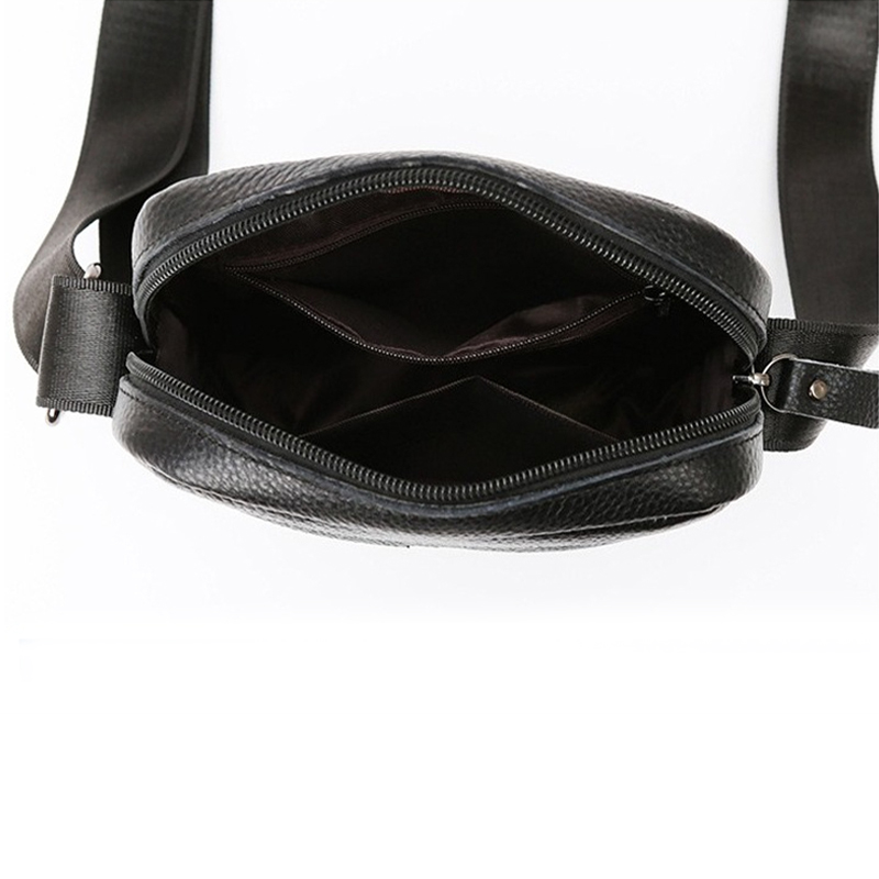メンズビジネスレザーショルダーバッグトレンド大容量クロスボデ - Leather Work Bag Mens のレビューと価格