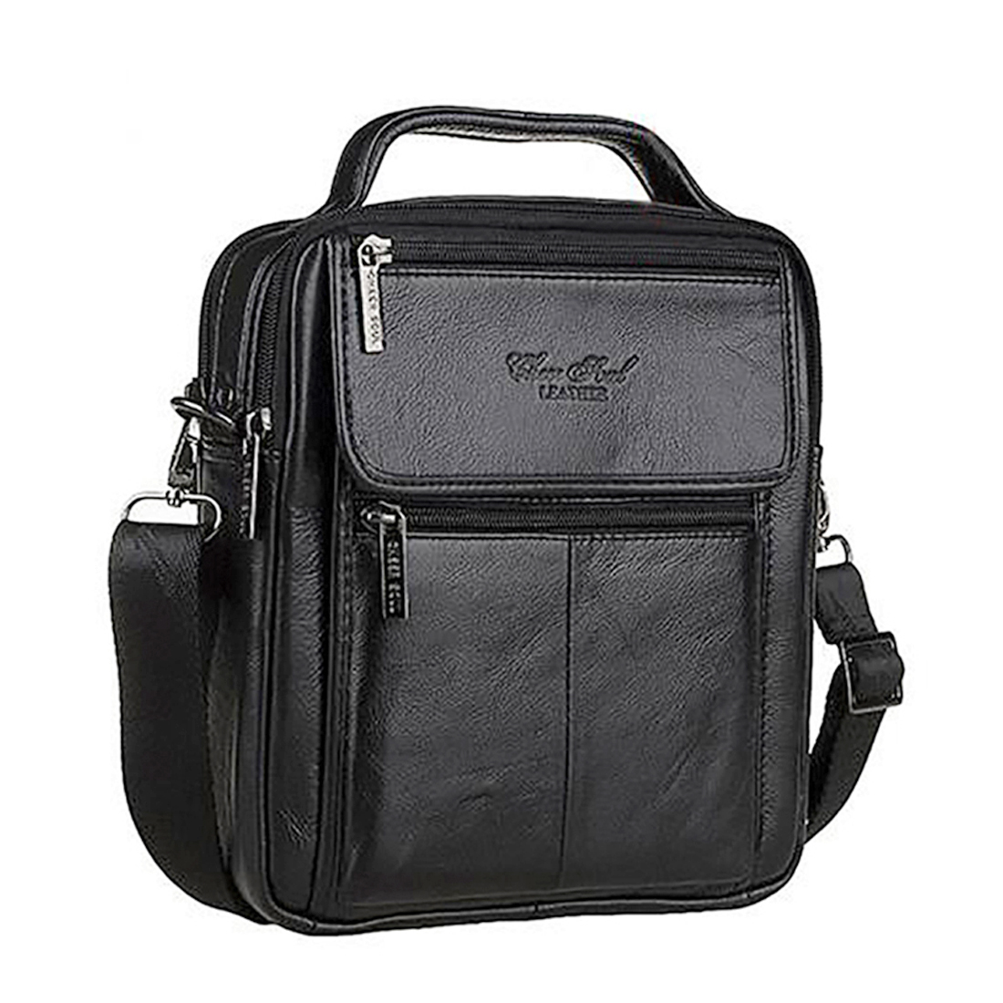クロスボディメッセンジャーショルダーバッグ男性用本革ビジネス - Leather Work Bag Mens のレビューと価格