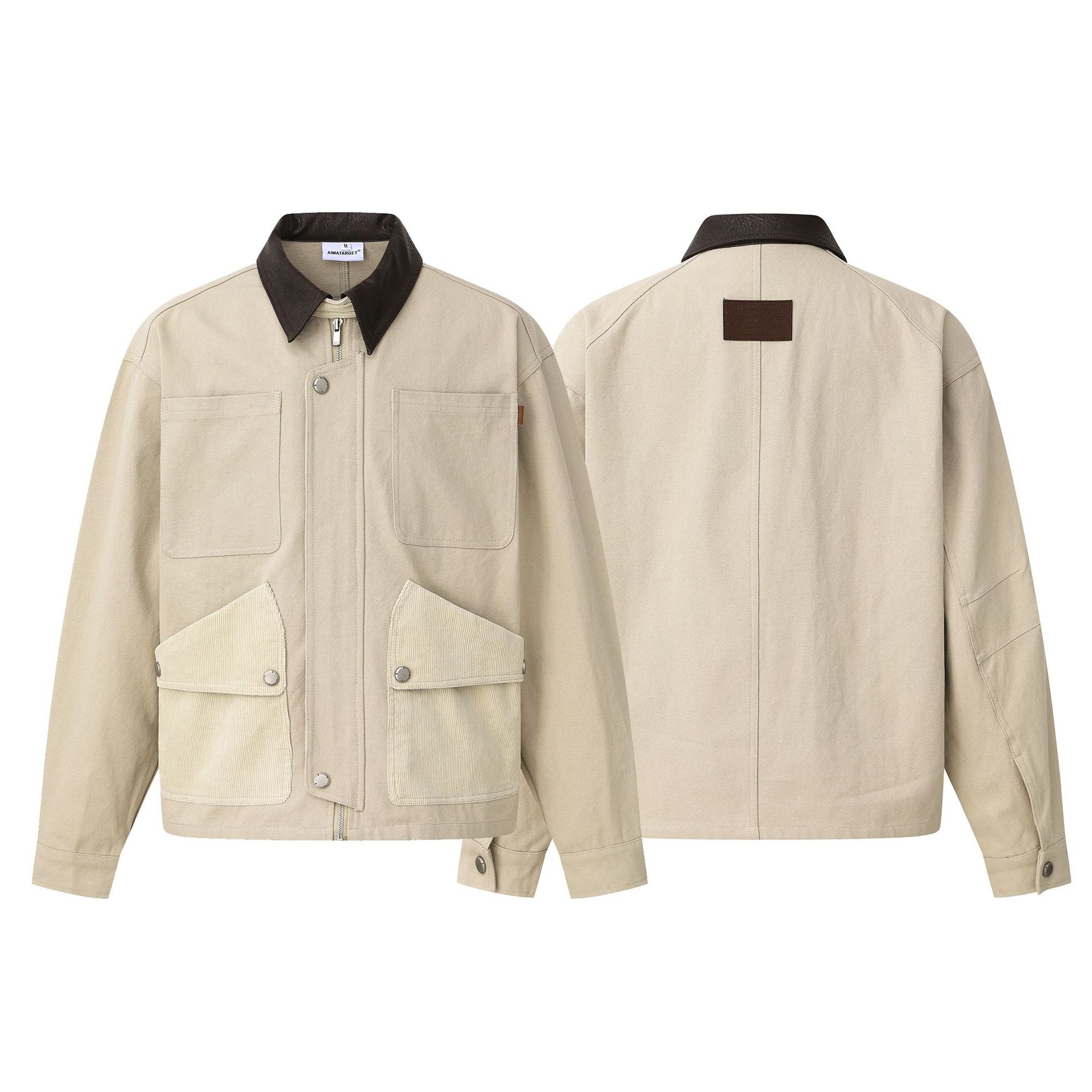 アメリカンレトロデトロイトスタイル多ポケットワークジャケット - Leather Work Japan のレビューと価格