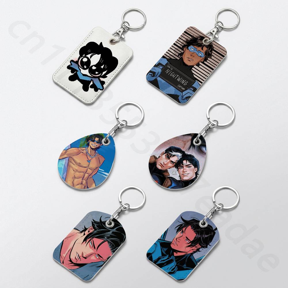 かわいい D-Dick グレイソン ホルダー キーホルダー  - Leatherwork Keychain のレビューと価格