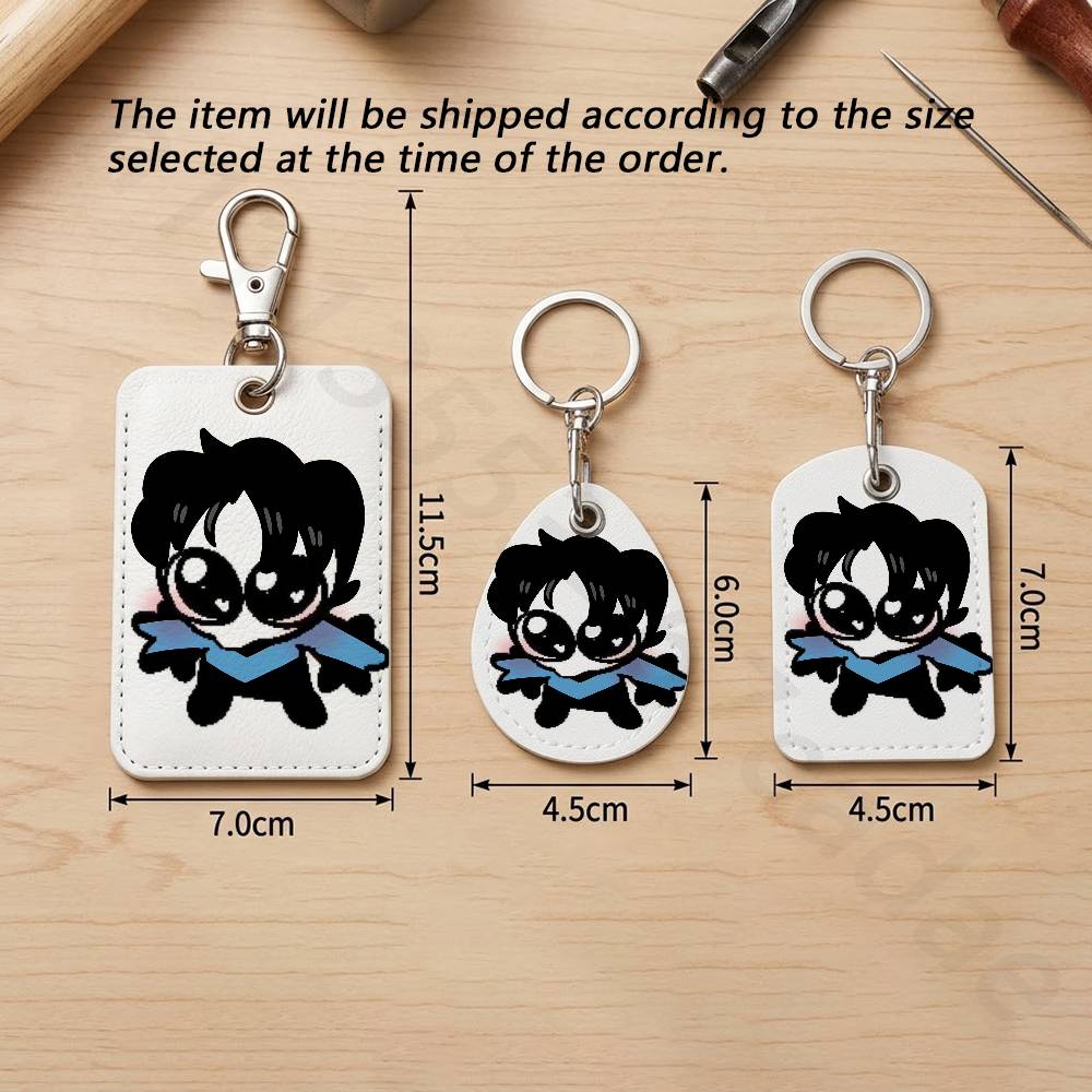 かわいい D-Dick グレイソン ホルダー キーホルダー  - Leatherwork Keychain のレビューと価格