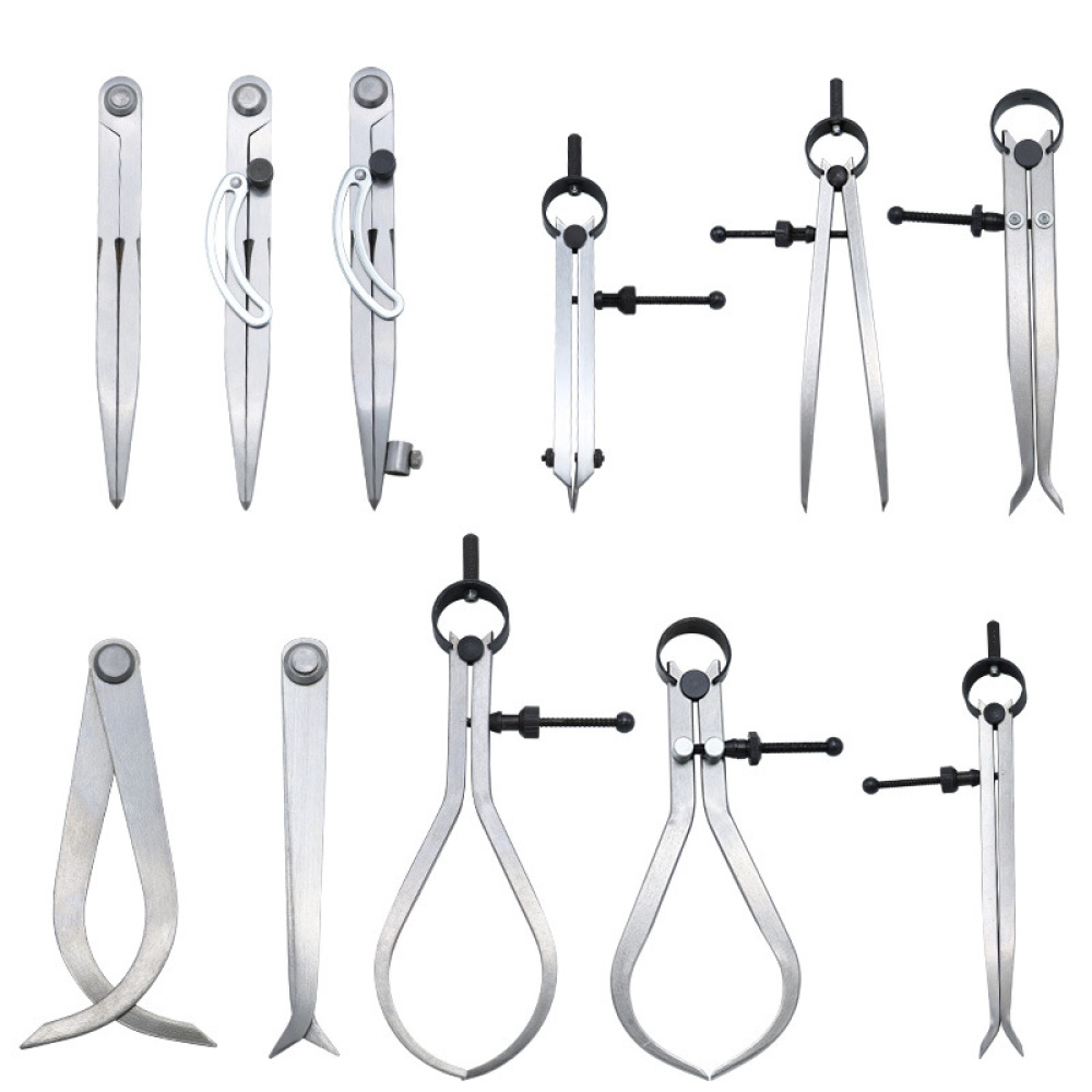 工業用炭素鋼製ウィングディバイダー、スクライバー、コンパス、 - Wing Divider Stitch のレビューと価格