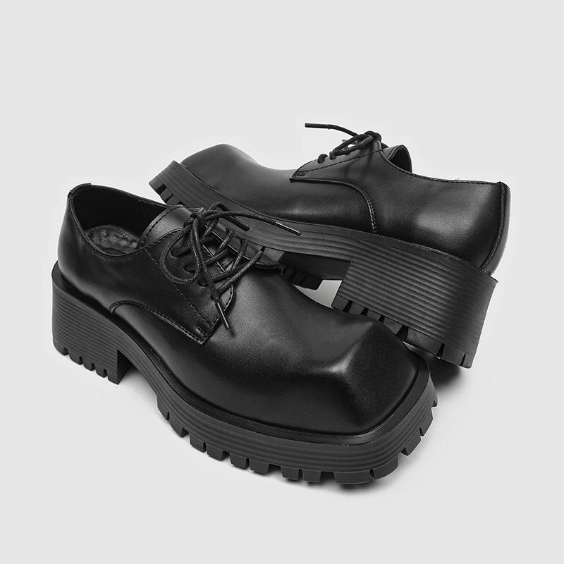 男性用プラットフォームシューズブランド革靴ビジネスドレスシュ - Leather Work Japan のレビューと価格