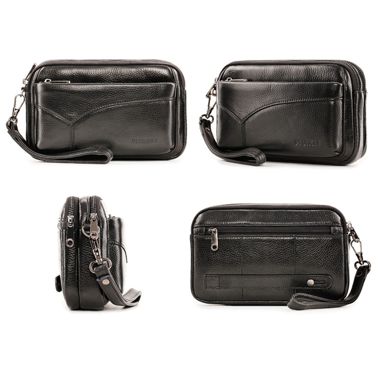 メンズ本革ファッションビジネスクラッチバッグ、ヴィンテージリ - Leather Work Bag Mens のレビューと価格