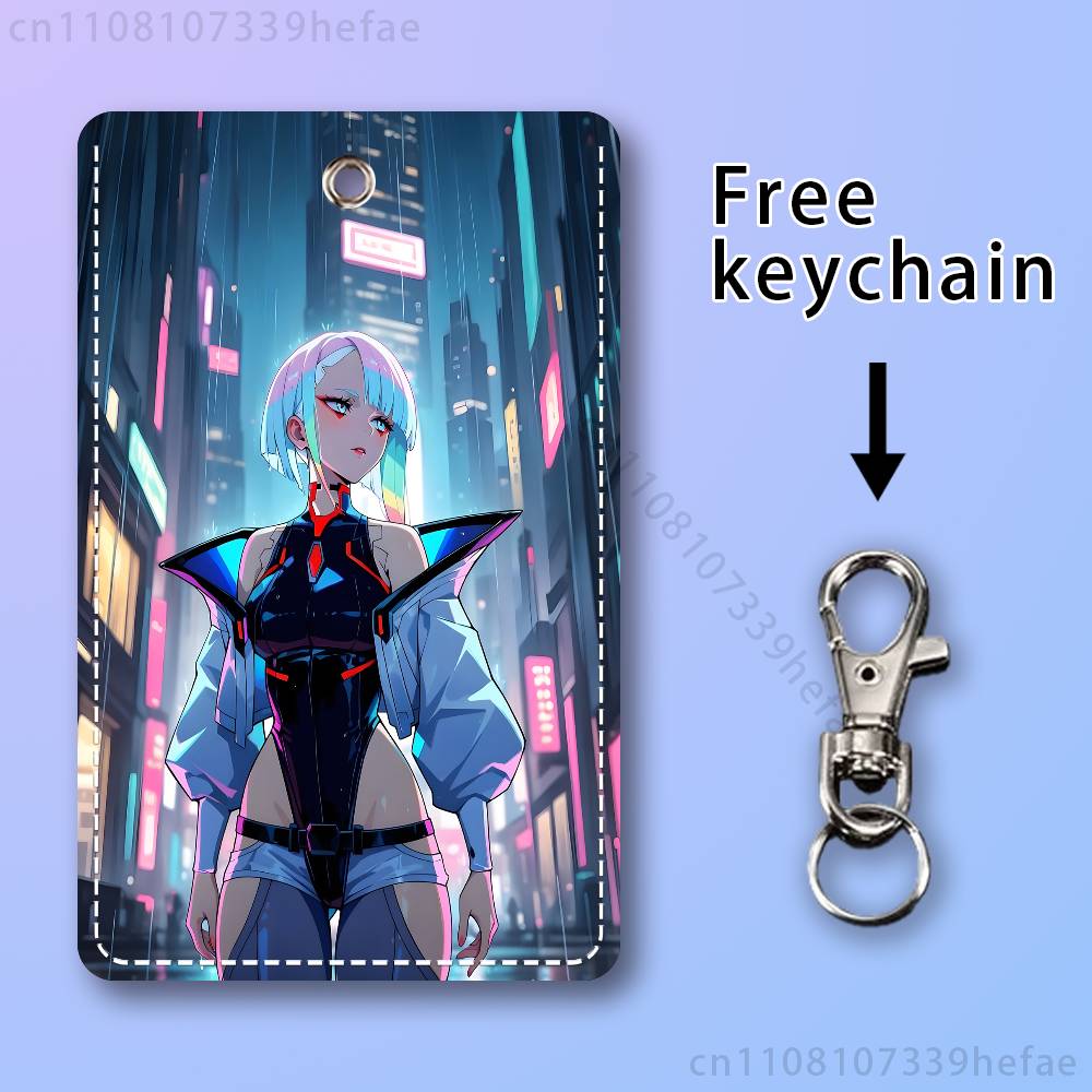 ルーシー C-サイバーパンク E-エッジランナーズ ホルダー - Leatherwork Keychain のレビューと価格