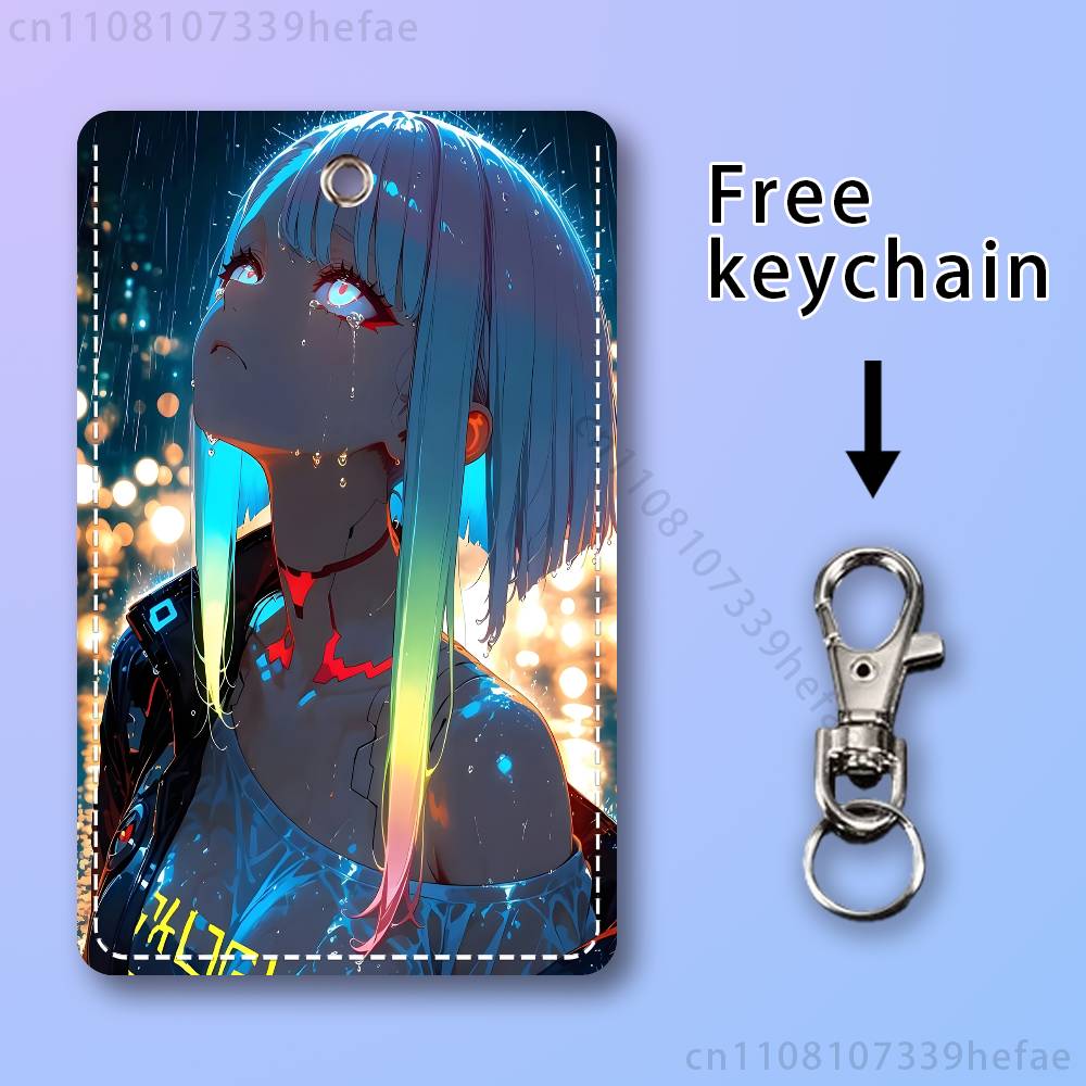 ルーシー C-サイバーパンク E-エッジランナーズ ホルダー - Leatherwork Keychain のレビューと価格