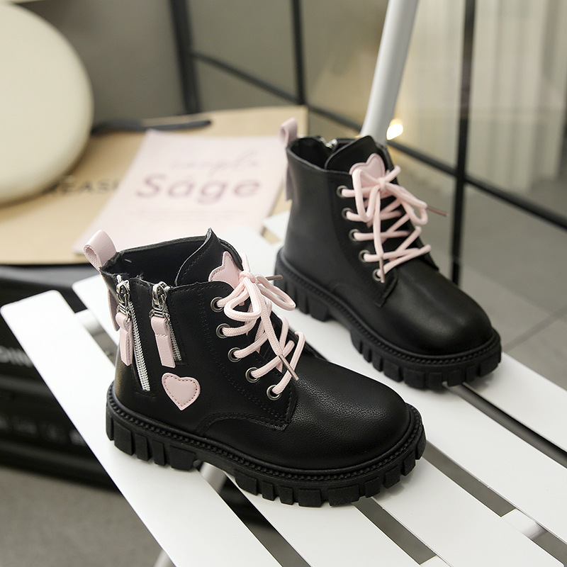 秋冬子供ヴィンテージソフトソールプリンセスアンクルブーツ子供 - Leather Work For Kids のレビューと価格