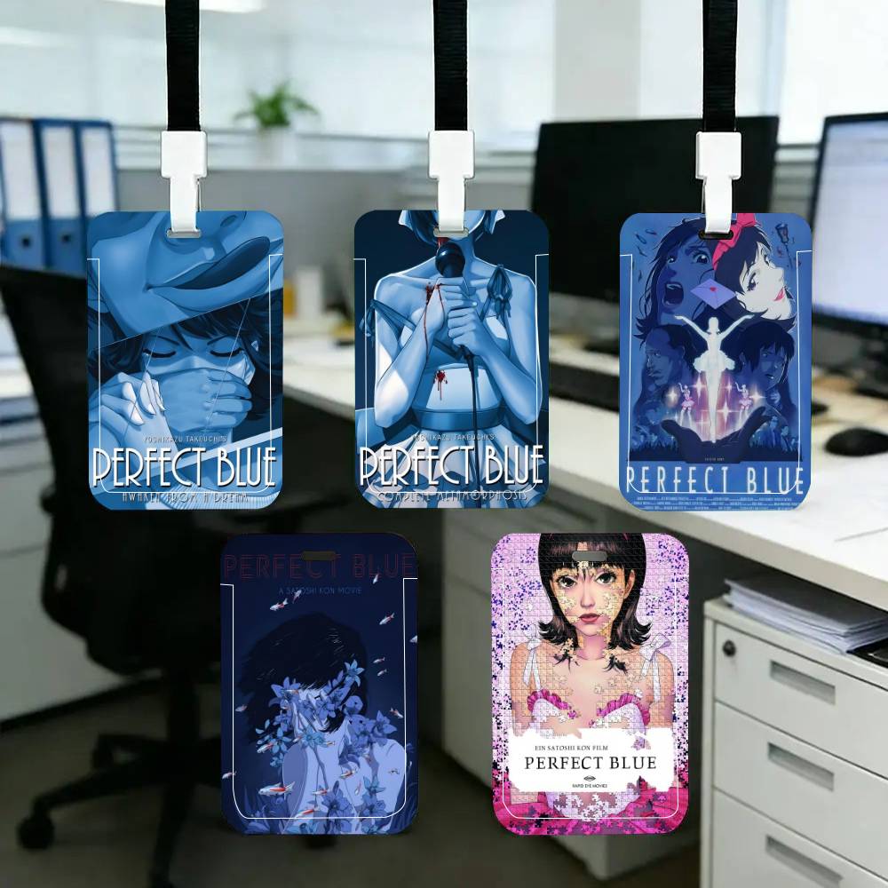 日本アニメパーフェクトブルー ID カードホルダーストラップ - Leather Work Japan のレビューと価格